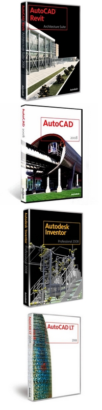 maxcad_autodesk_revit_inventor_architecture_professional_LT_mep_2008