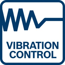 Ciocanul rotopercutor cu acumulator Bosch GBH 187-LI Professional cu SDS Plus - Control al vibratiilor