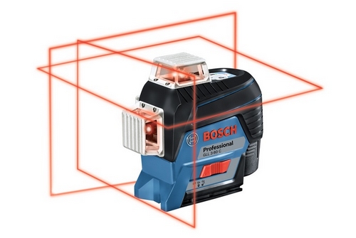 Nivelele laser cu linii Bosch GLL 3-80 Professional, Bosch GLL 3-80 C Professional si Bosch GLL 3-80 CG Professional