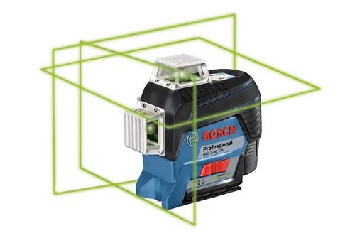 Nivelele laser cu linii Bosch GLL 3-80 Professional, Bosch GLL 3-80 C Professional si Bosch GLL 3-80 CG Professional