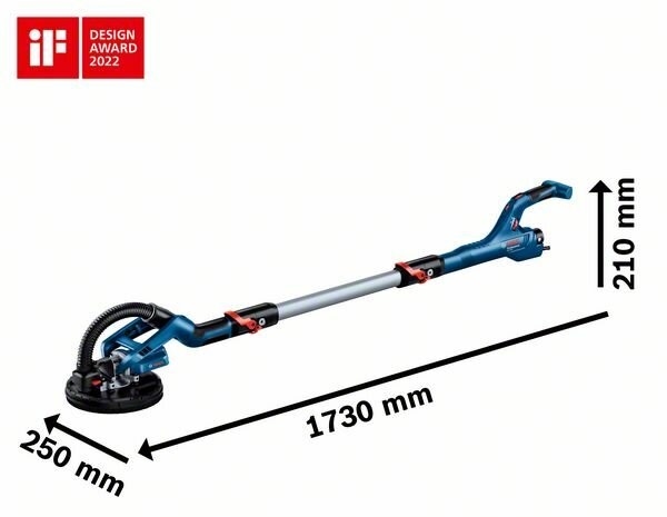 Umeki Medal bush Noul slefuitor Bosch GTR 550 Professional pentru pereti din gips-carton