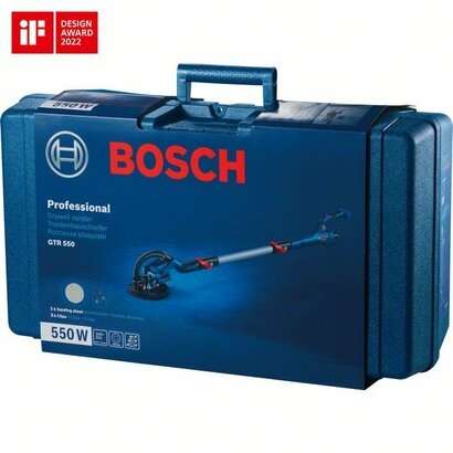 Noul slefuitor Bosch GTR 550 Professional pentru pereti din gips-carton