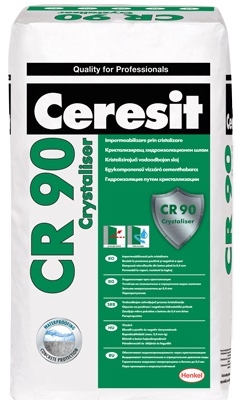 Impermeabilizare prin cristalizare CR 90 Crystaliser