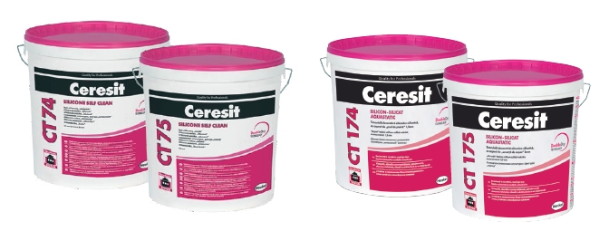 Noile tencuieli decorative Ceresit cu tehnologia Double Dry