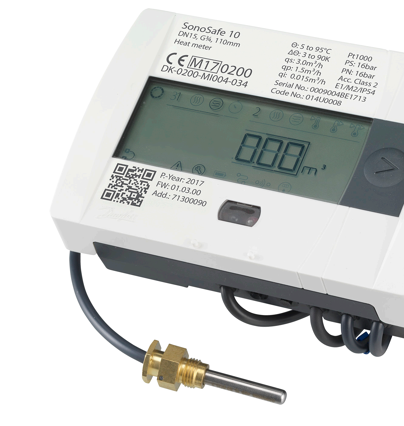 SonoSafe™ 10 - Contor cu ultrasunete integrat pentru aplicatii de incalzire