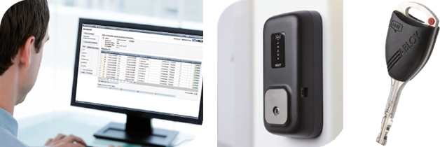 Control acces dublu securizat ABLOY® PROTEC² CLIQ