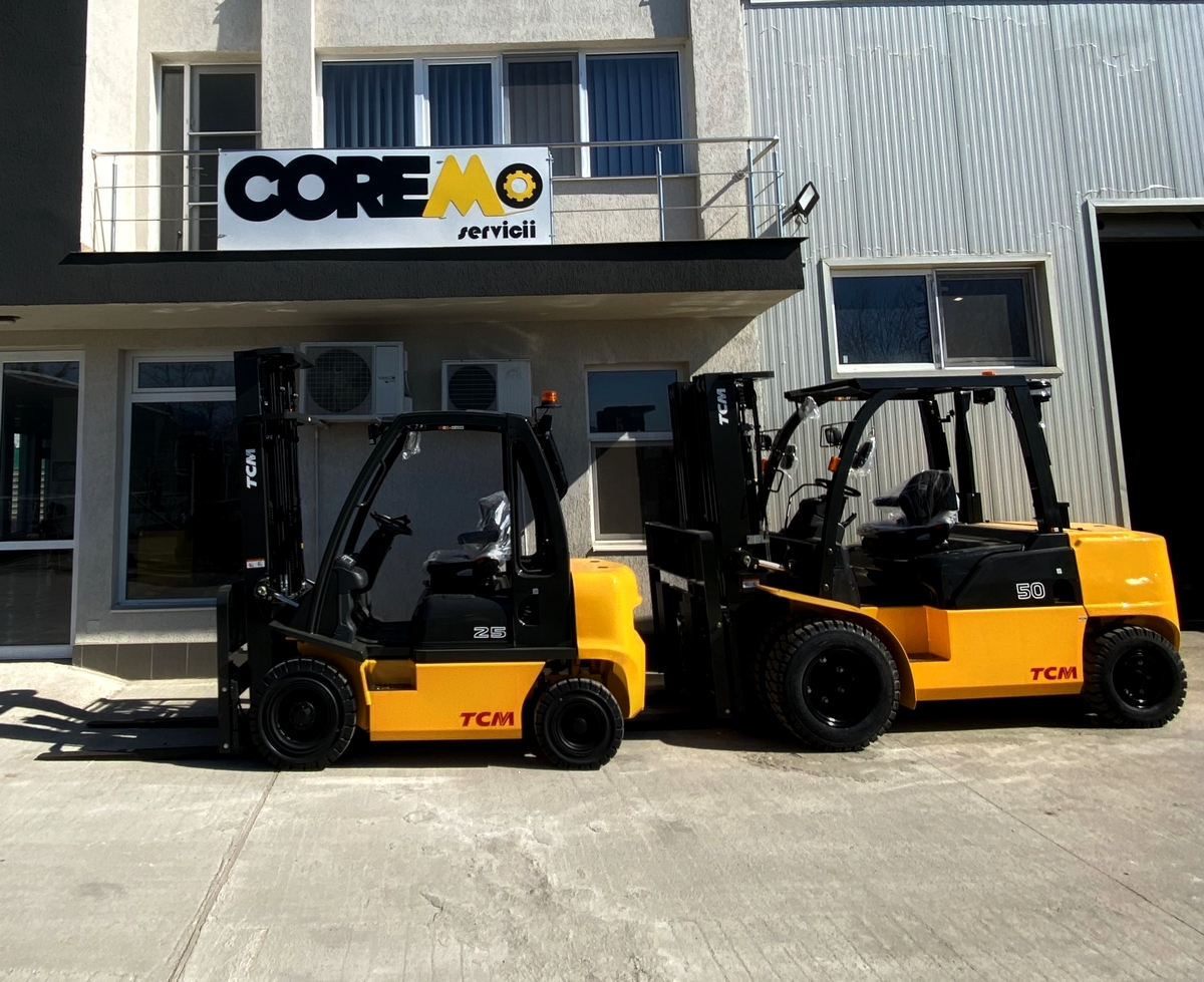 TCM launch the new FD and FGE engine counterbalance forklifts