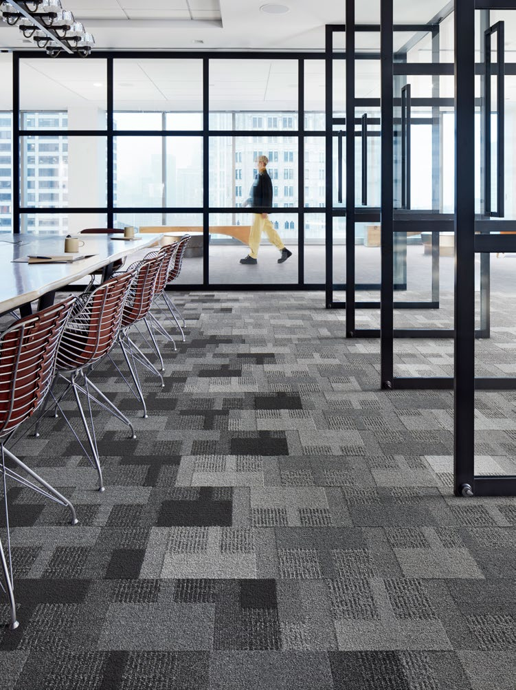 Embodied Beauty™ – Interface’s first carbon negative carpet tile collection