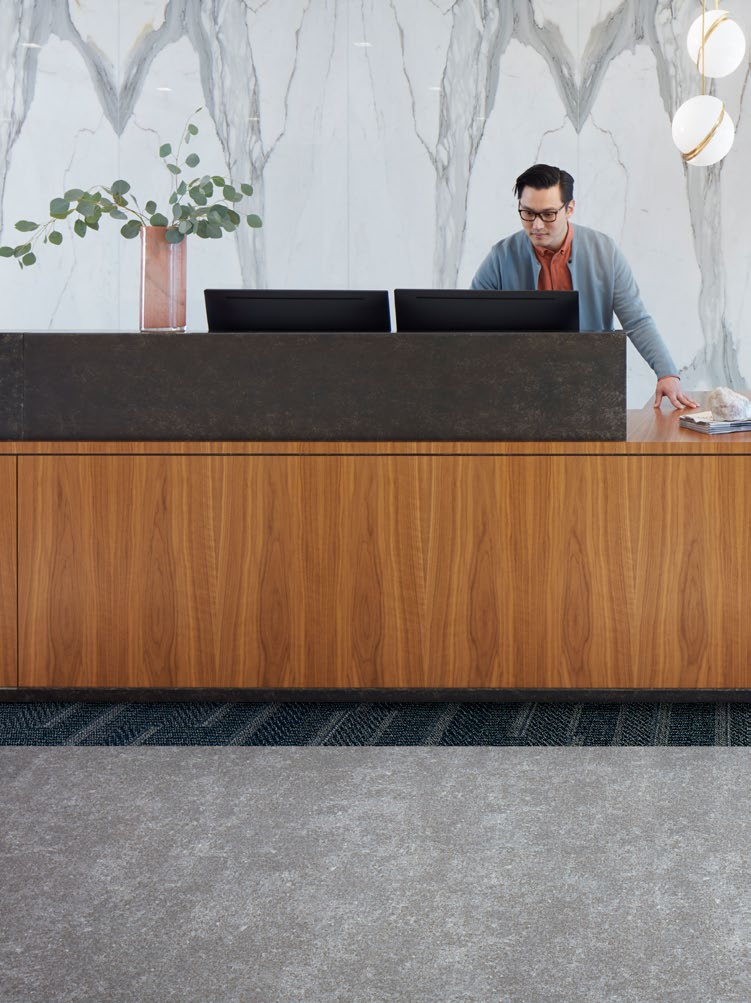 Embodied Beauty™ – Interface’s first carbon negative carpet tile collection