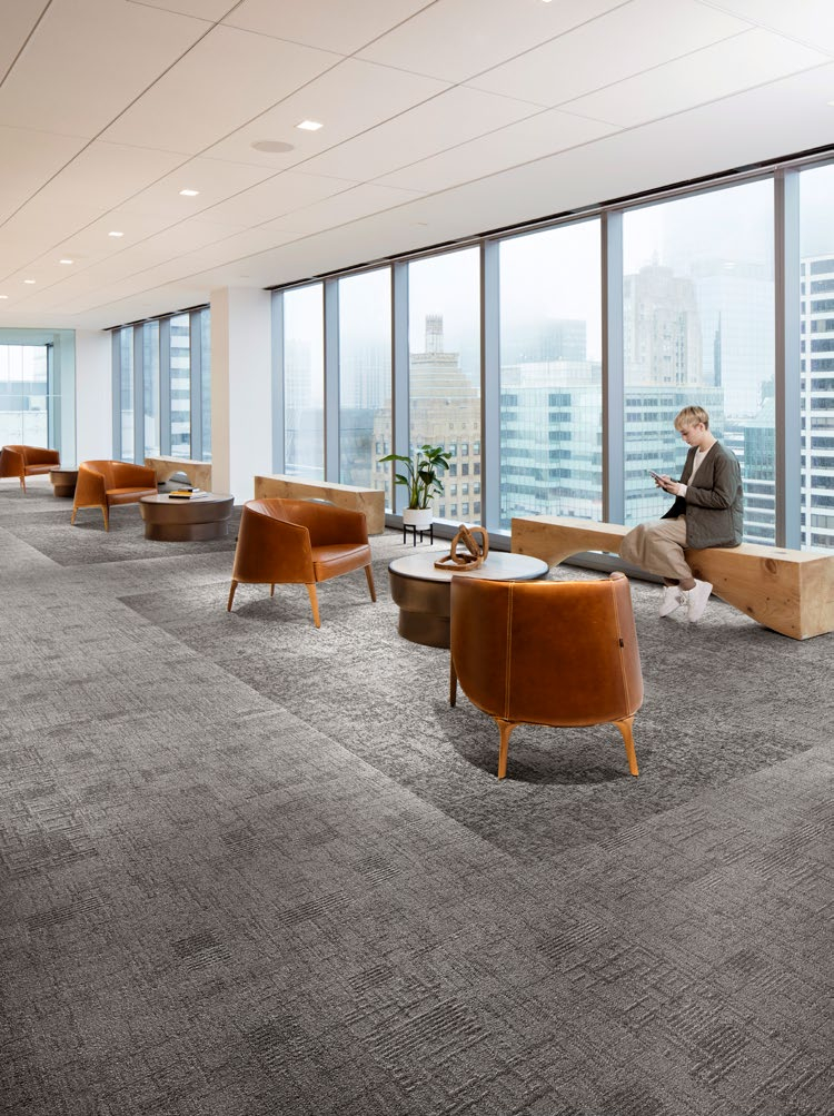 Embodied Beauty™ – Interface’s first carbon negative carpet tile collection