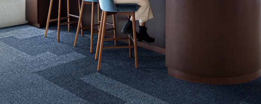 Zen Stitch: Embodied Beauty Collection Carpet Tile by Interface