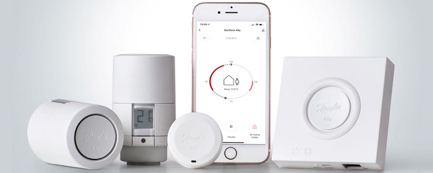 Noul senzor Danfoss Ally™ Room Sensor ce controleaza incalzirea in camera