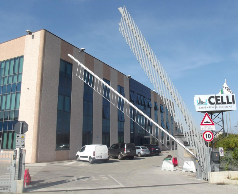 Poarta hidraulica verticala Decorio EVO Industrial