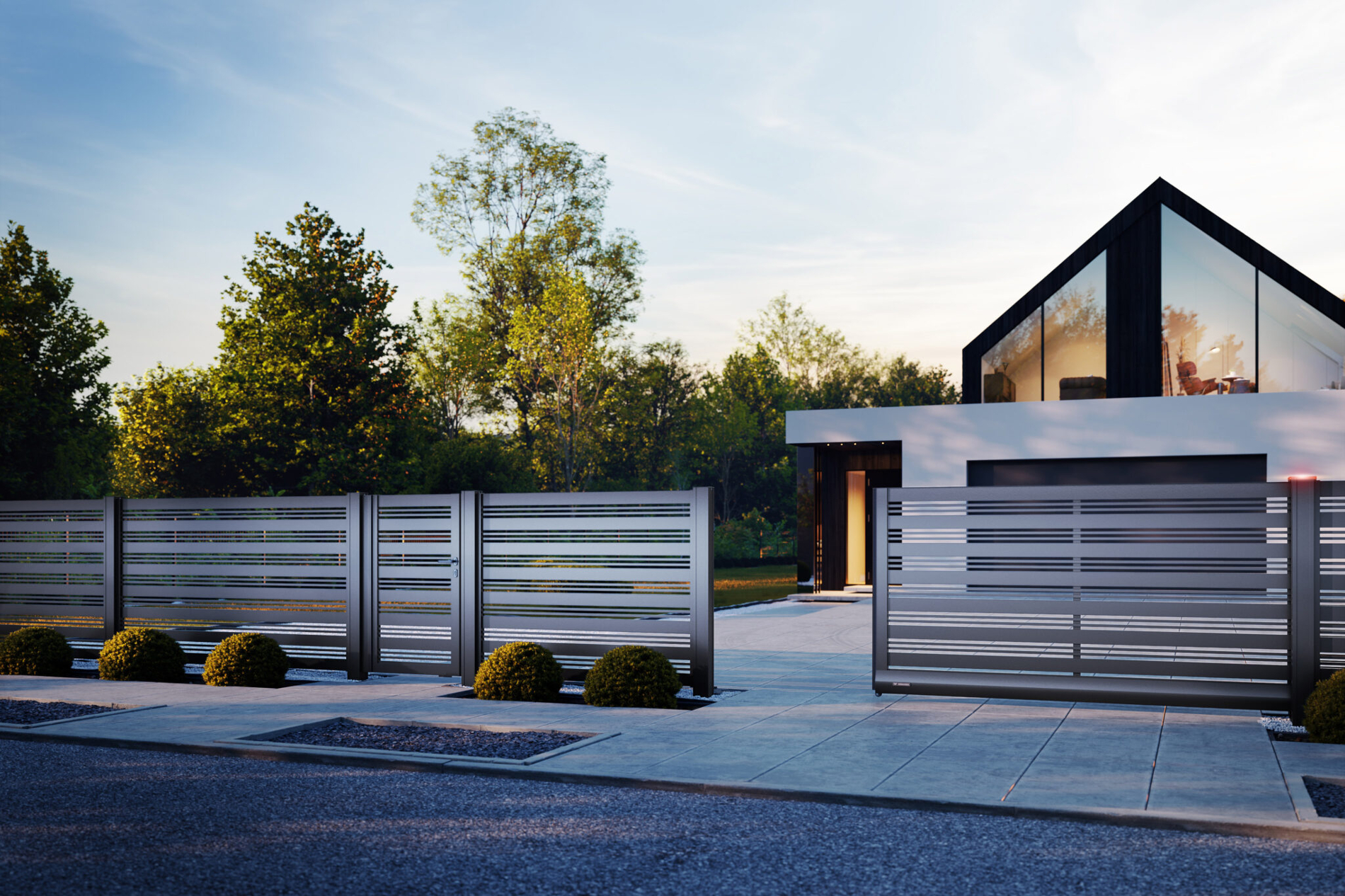 Decorio prezinta noua generatie de garduri din aluminiu WIŚNIOWSKI Home Inclusive