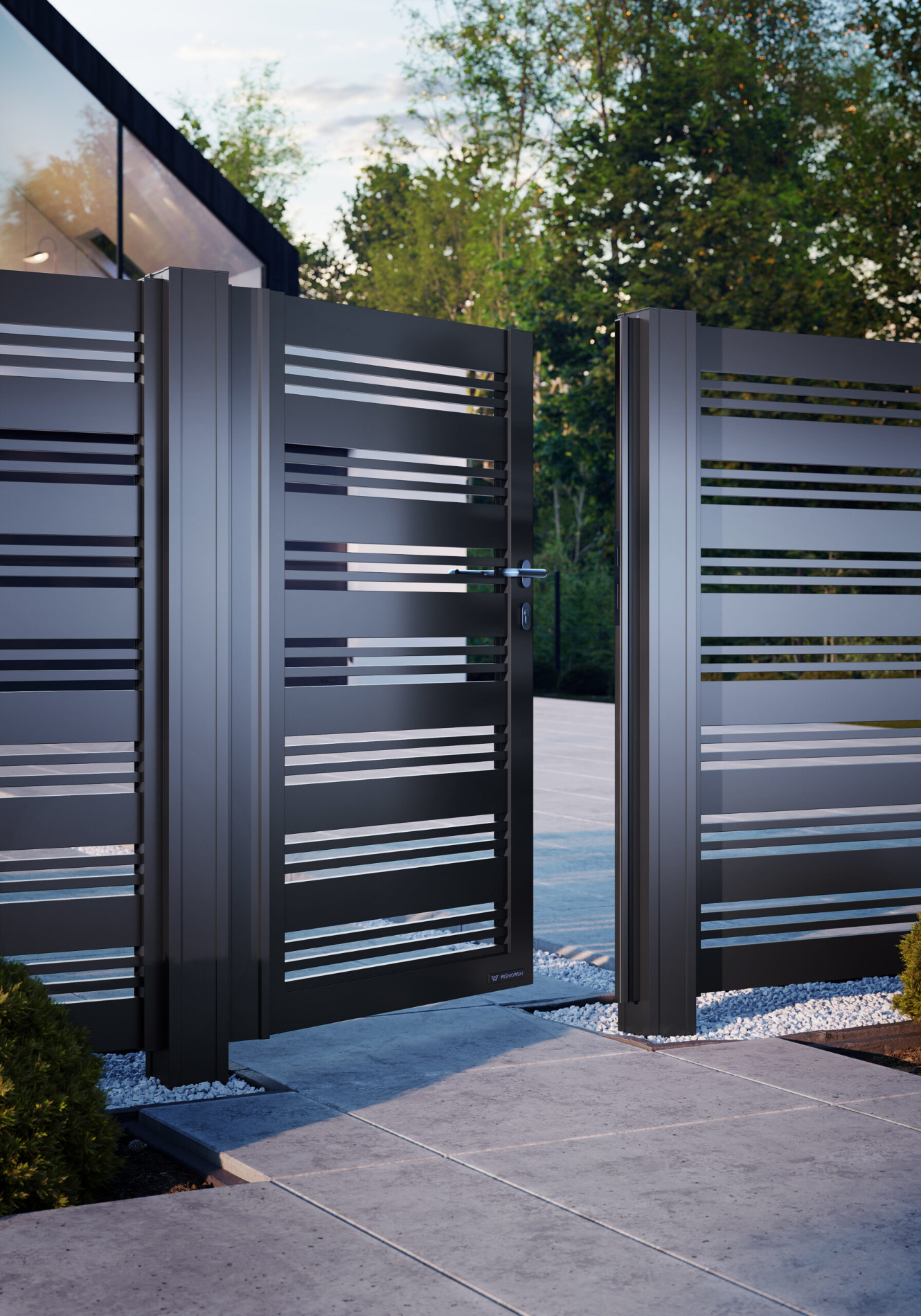 Decorio prezinta noua generatie de garduri din aluminiu WIŚNIOWSKI Home Inclusive