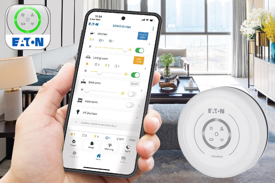 Noul controler Eaton xComfort Bridge