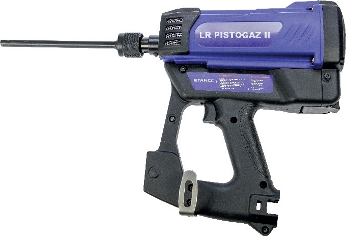 Aparat de montaj dibluri + cuie termoizolatie prin impact cu gaz LR Pistogaz II