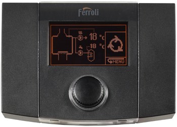 Ferroli a lansat termostatul avansat electronic pentru cazane cu combustibil solid