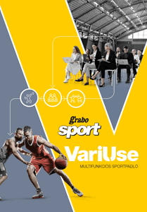 Graboplast renewed their VariUse multipurpose sports floor collection - prezentare generala