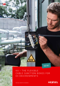 Hensel ENYCASE KX, the flexible cable jonction boxes for EX environments - prezentare generala