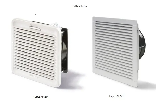Finder seria 7F - ventilatoare filtrante pentru dulapuri si tablouri electrice