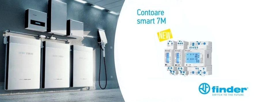 Finder Seria 7M - noile contoare de energie smart