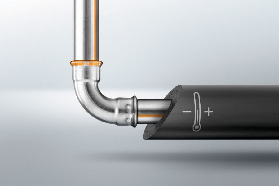Noul sistem Geberit Mapress Therm pentru circuite de racire, de refrigerare si de incalzire