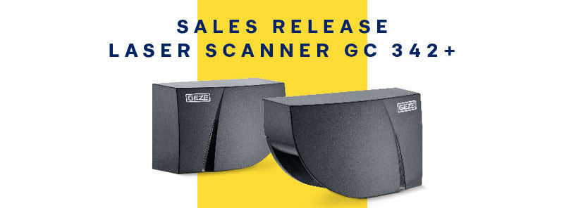 Scanere cu laser GEZE GC 342+ pentru usi si ferestre