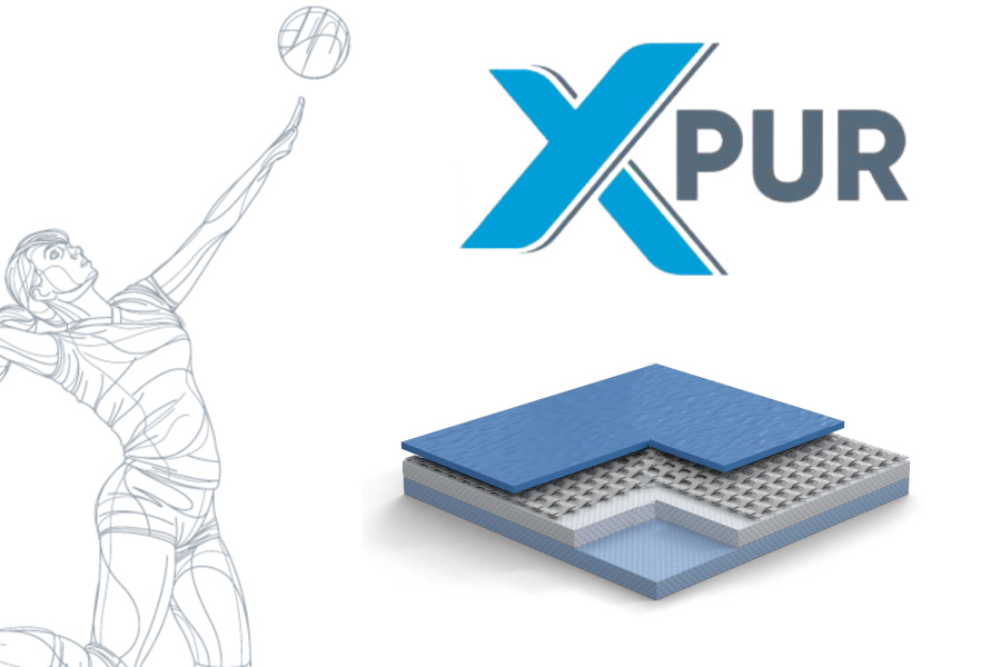 Graboplast's new sports floorings with X-PUR surface