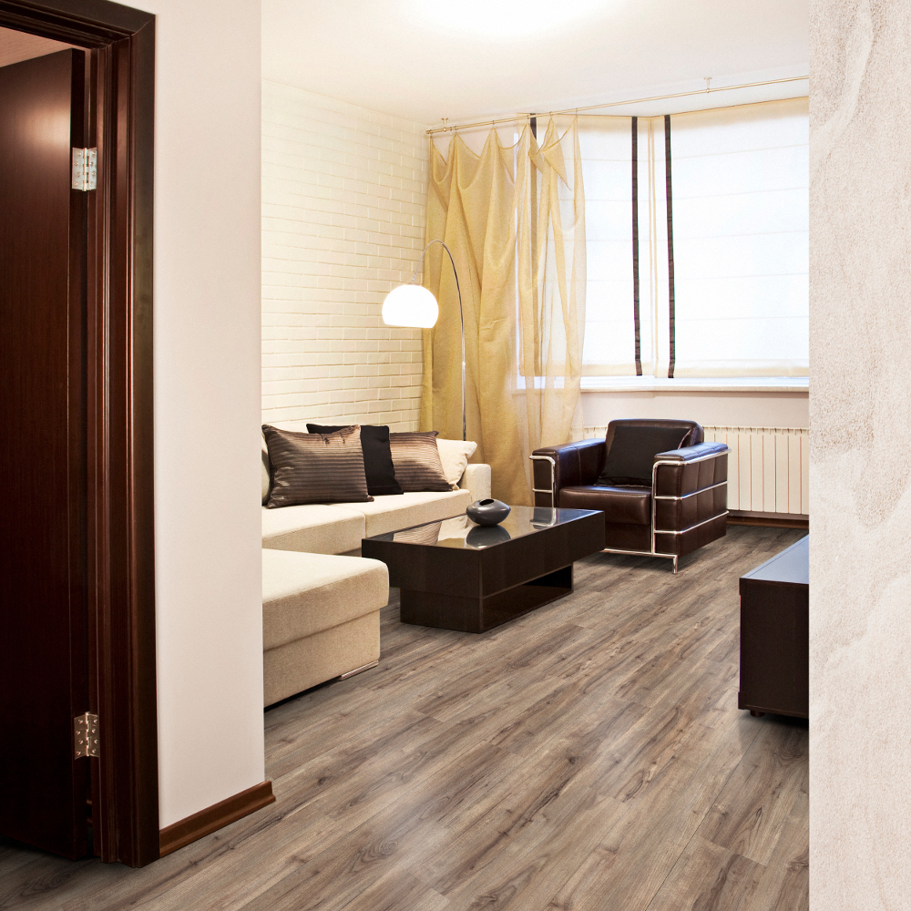 Domino SPC, the new durable vinyl floor from Graboplast - Bronn
