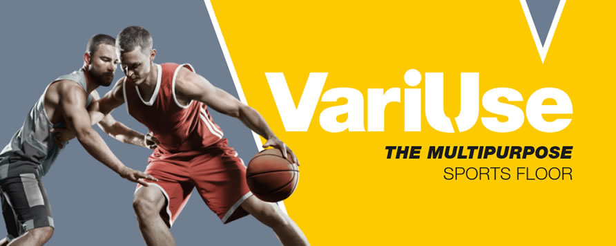 VariUse multipurpose sports floor collection