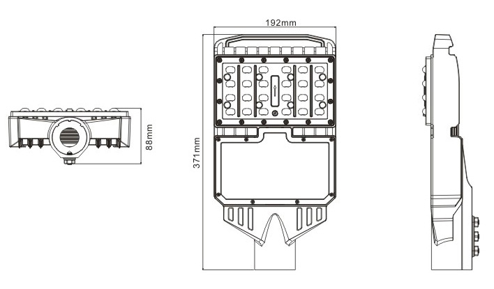 Corp de iluminat pentru exterior Sayer, gama EfiLine by Greentek