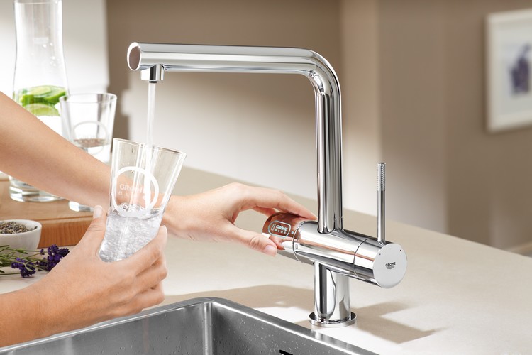 Colectia de baterii de bucatarie Minta de la Grohe