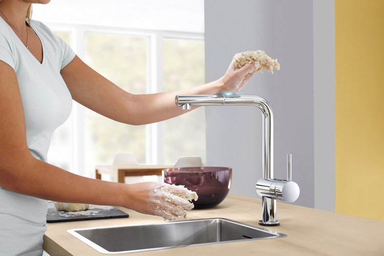 Colectia de baterii de bucatarie Minta de la Grohe