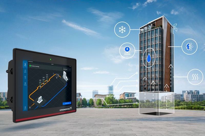 Grundfos GENIECON - control, monitorizare si vizibilitate asupra performantei sistemelor de pompare
