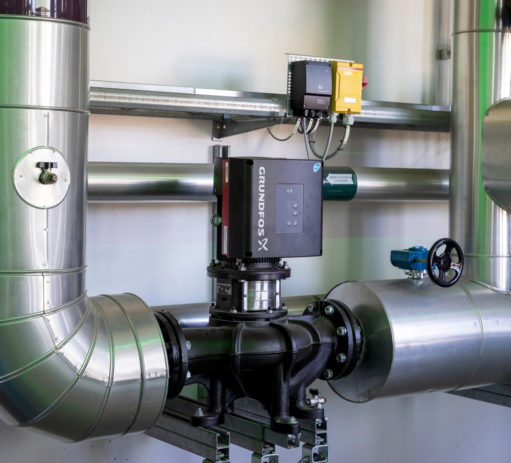 Pompa centrifuga in linie Grundfos TPE acum cu randament IE5
