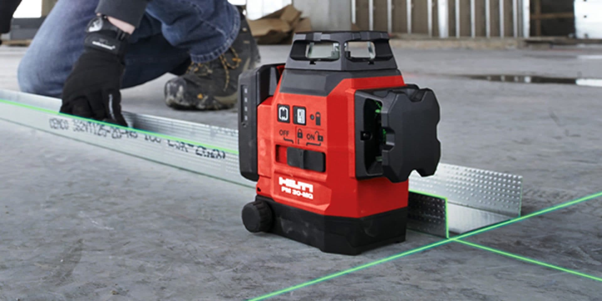 Noul laser multiliniar Hilti PM 30-MG - Design excentric