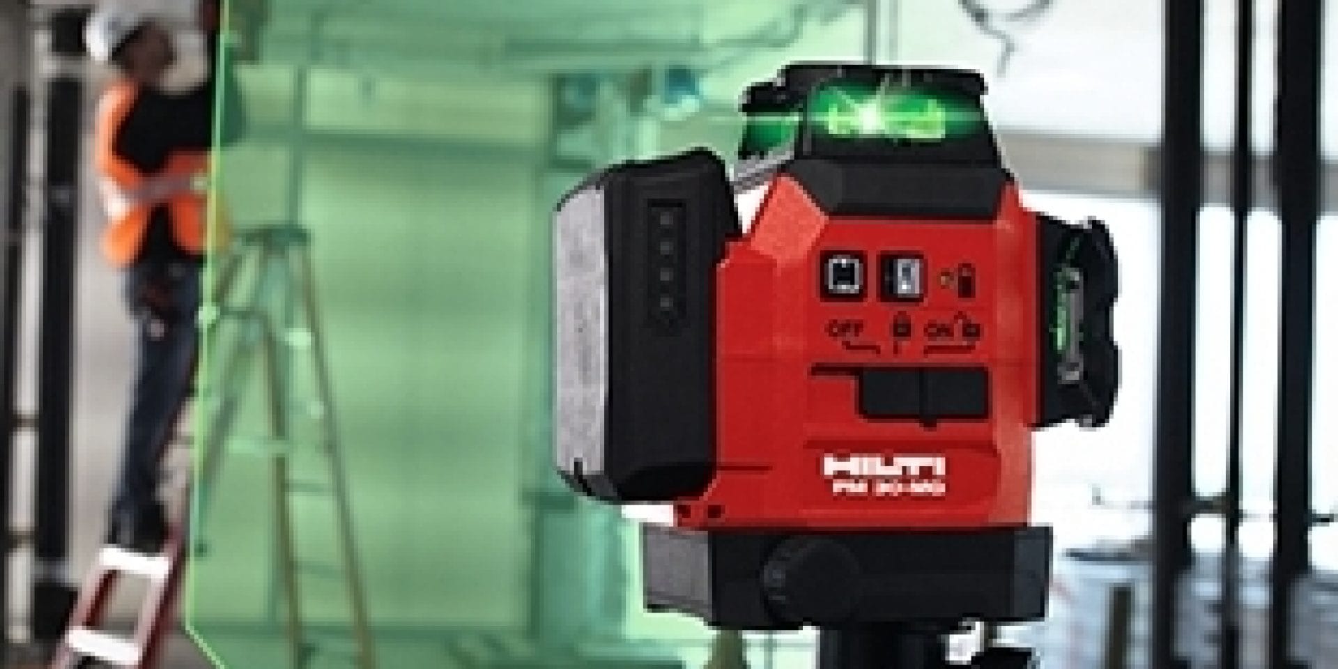 Noul laser multiliniar Hilti PM 30-MG - Aliniere verticala a conductelor si cablurilor