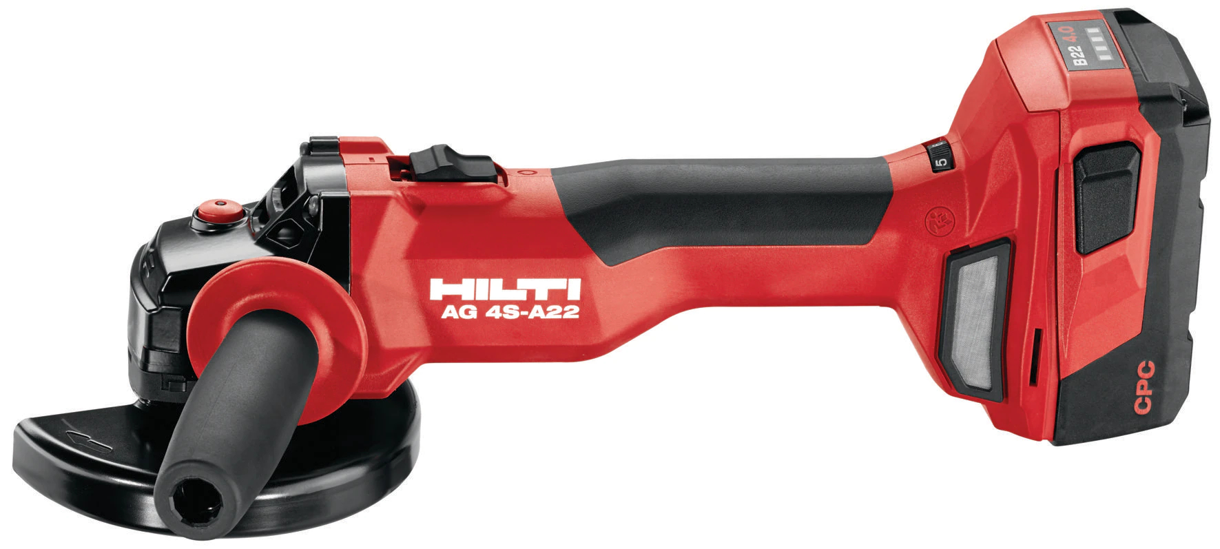 Noul polizor unghiular pe acumulator Hilti AG 4S-A22