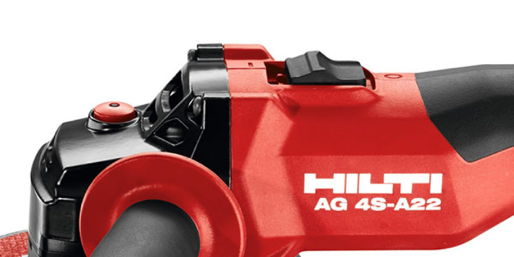 Noul polizor unghiular pe acumulator Hilti AG 4S-A22