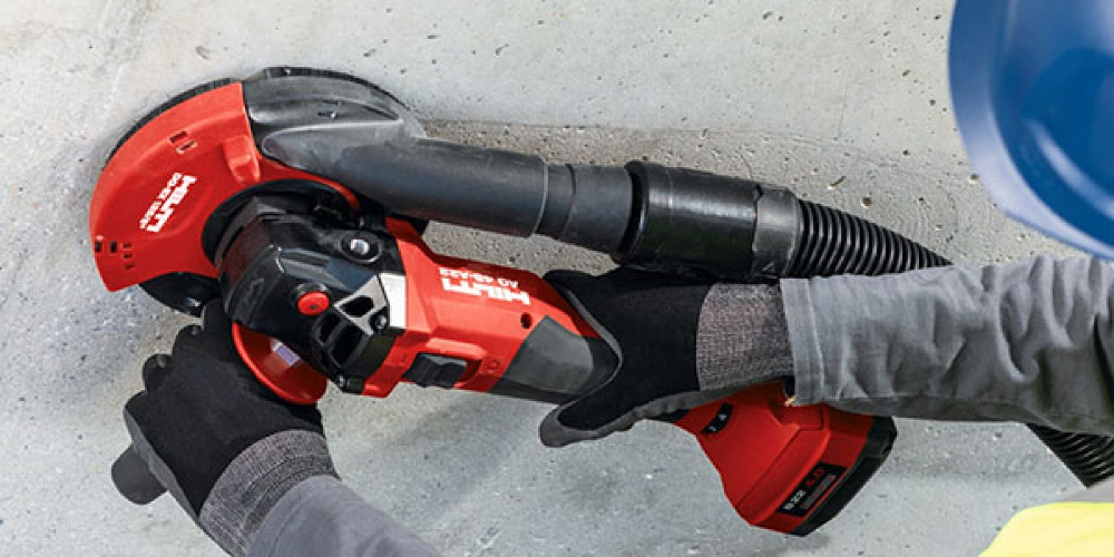 Noul polizor unghiular pe acumulator Hilti AG 4S-A22