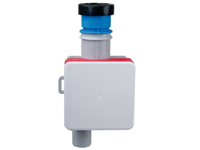 HL 138H - Sifon ingropat in perete pentru condens prevazut cu adaptor igienic