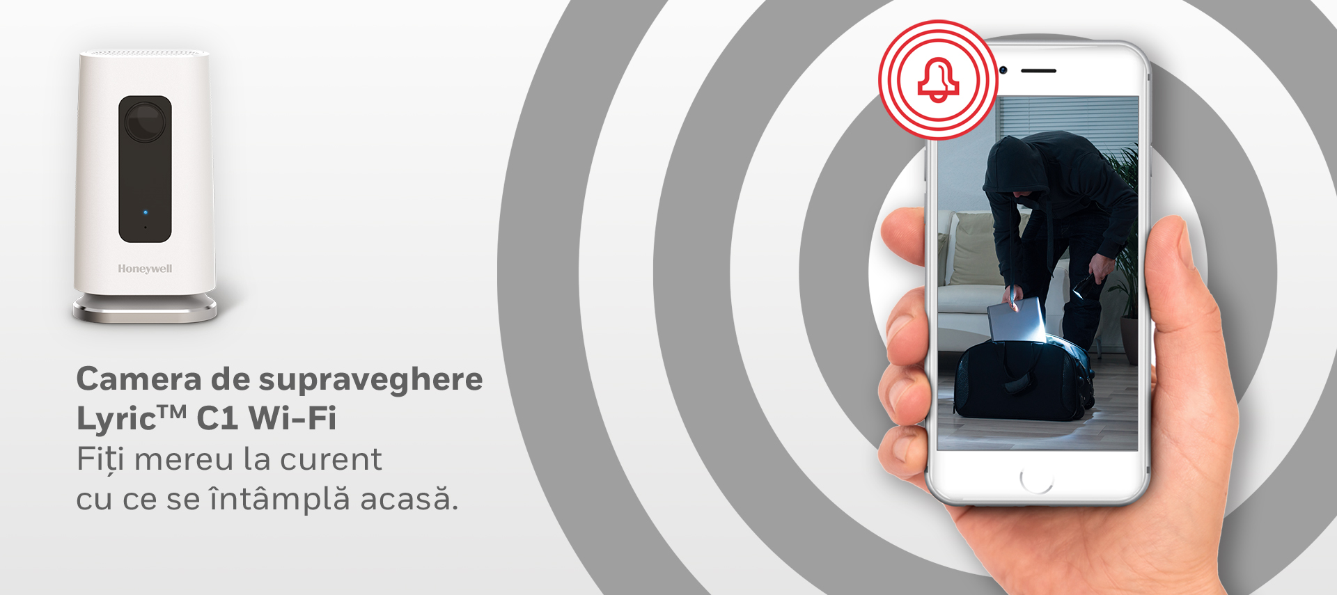 Honeywell lanseaza camera de supraveghere Lyric C1 Wi-Fi