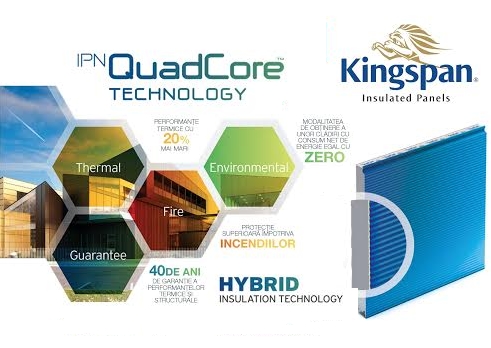 Noul material izolator Kingspan pentru panourile termoizolatoare
