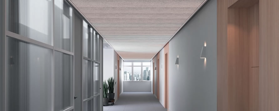 Noua gama de plafoane din lemn KCS HERADESIGN® Corridor