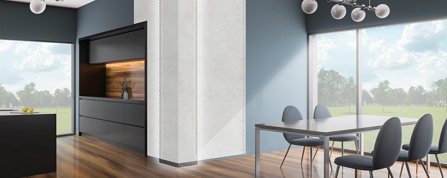 Noua placa inovatoare Knauf MIDI Klik pentru realizarea colturilor exterioare