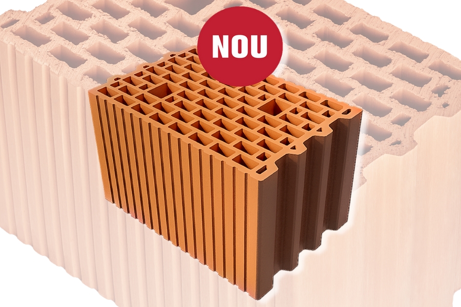 Noul bloc ceramic Leier | Brikston BKS 25 NF