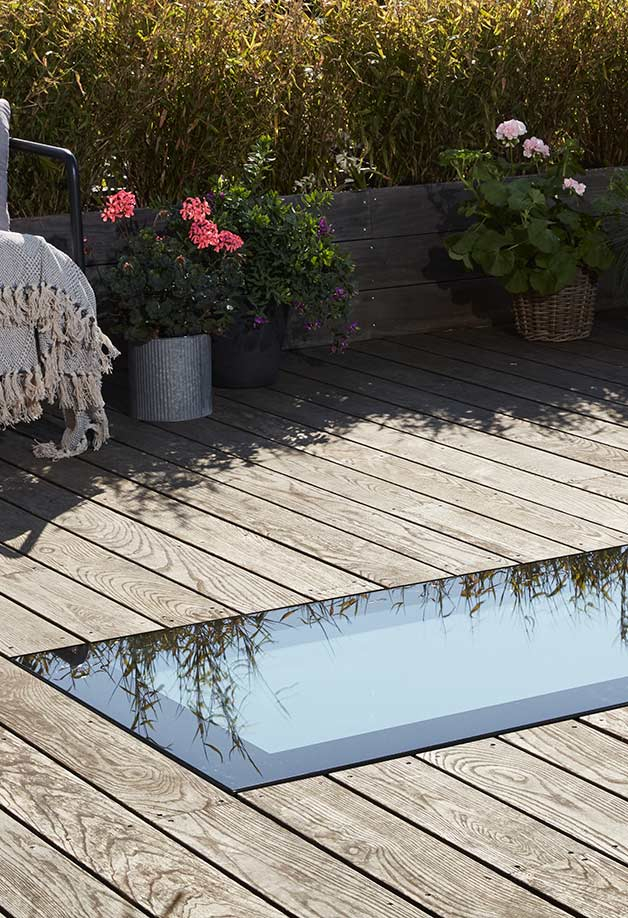 Luminatoare modulare VELUX Commercial Monolight Walk-On