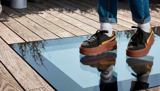 Luminatoare modulare VELUX Commercial Monolight Walk-On