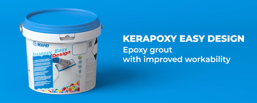 Noul chit epoxdic Kerapoxy Easy Design pentru rosturi de pana la 15 mm